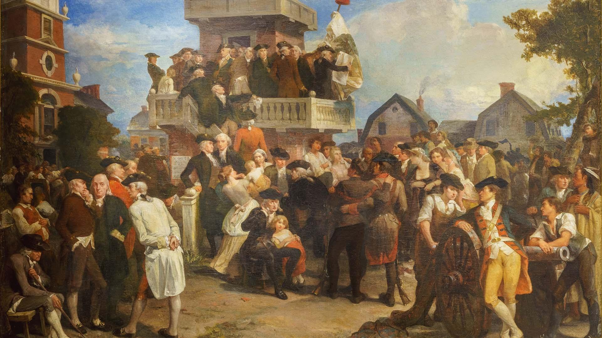scene from The American Revolution
