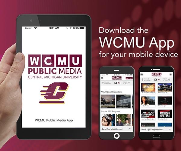 get the wcmu app graphic