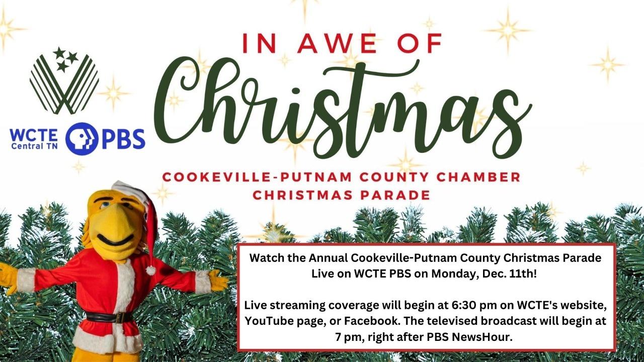 WCTE Coverage of 2023 Cookeville-Putnam County Christmas Parade