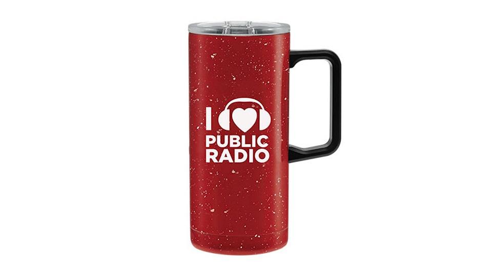 I Heart Public Radio Tumbler