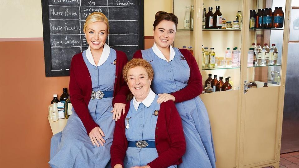 The cast of Call the Midwife