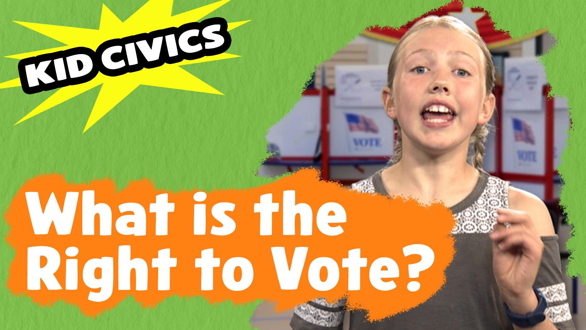 What is the Right to Vote?