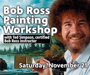 Bob Ross Painting Workshop with Ted Simpson, certified Bob Ross instructor - Saturday, November 21