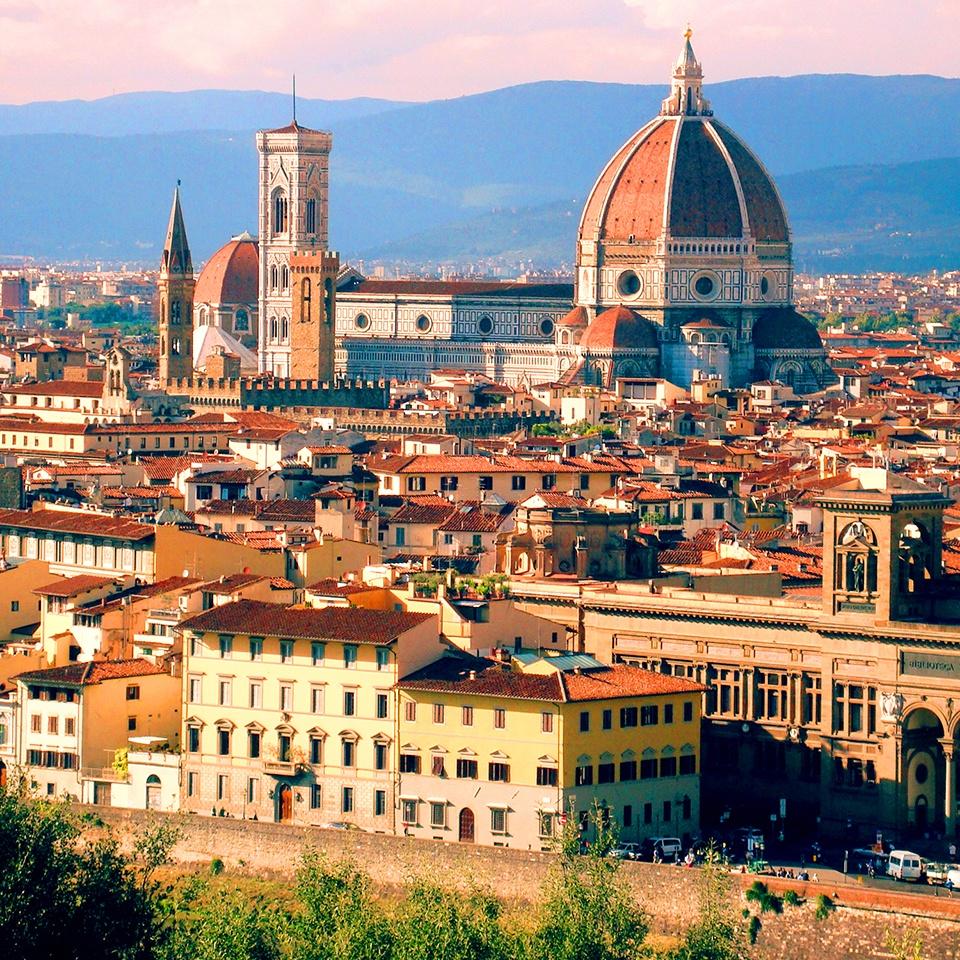 The Florence skyline.