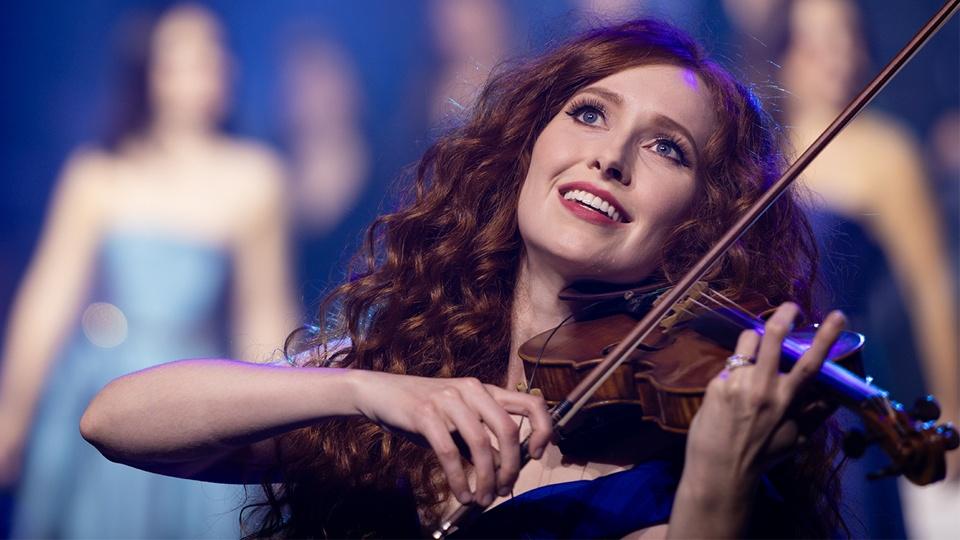 Tara McNeill plays the violin.