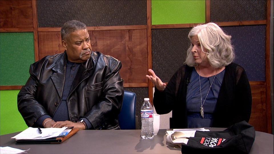 Gary Loster and Carol Heron.