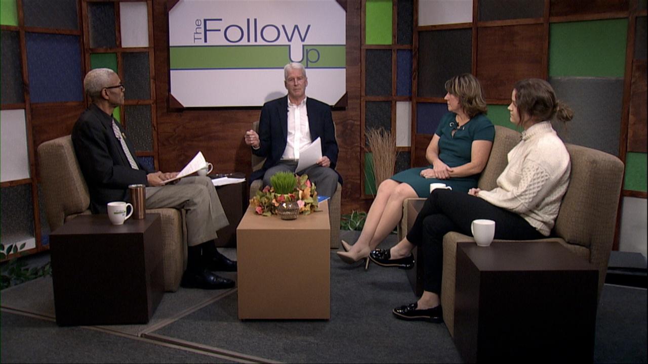Mike Redford and guests.