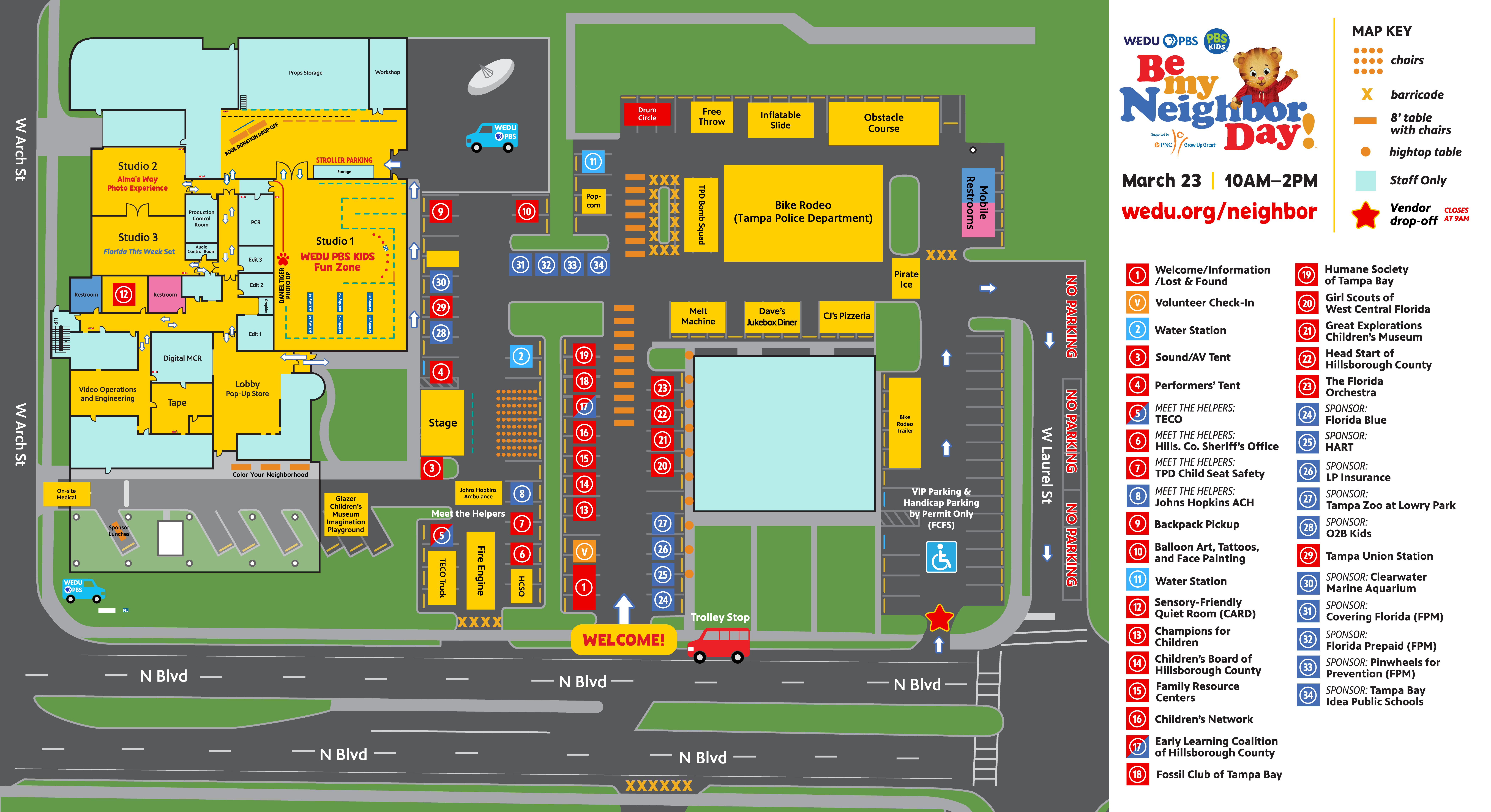 Event Map | 2024 Be My Neighbor Day