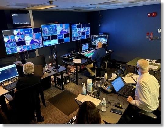 Control room at WEDU PBS