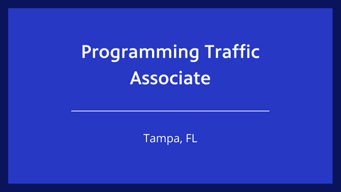 Programming Traffic Associate