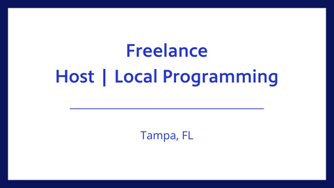 Job | Freelance Host - Local Programming