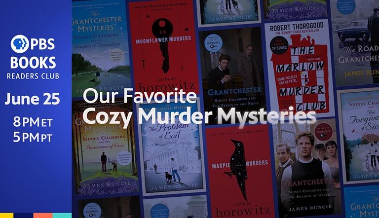 PBS Books Readers Club | Our Favorite Cozy Murder Mysteries