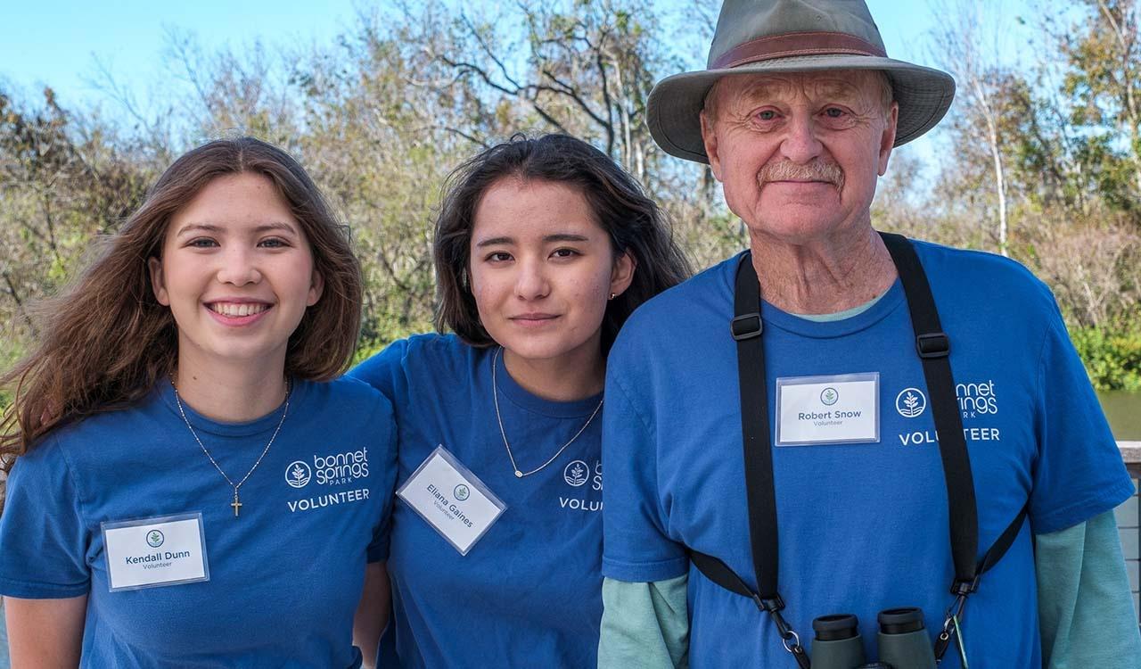 Volunteers at Bonnet Springs Park Lakeland