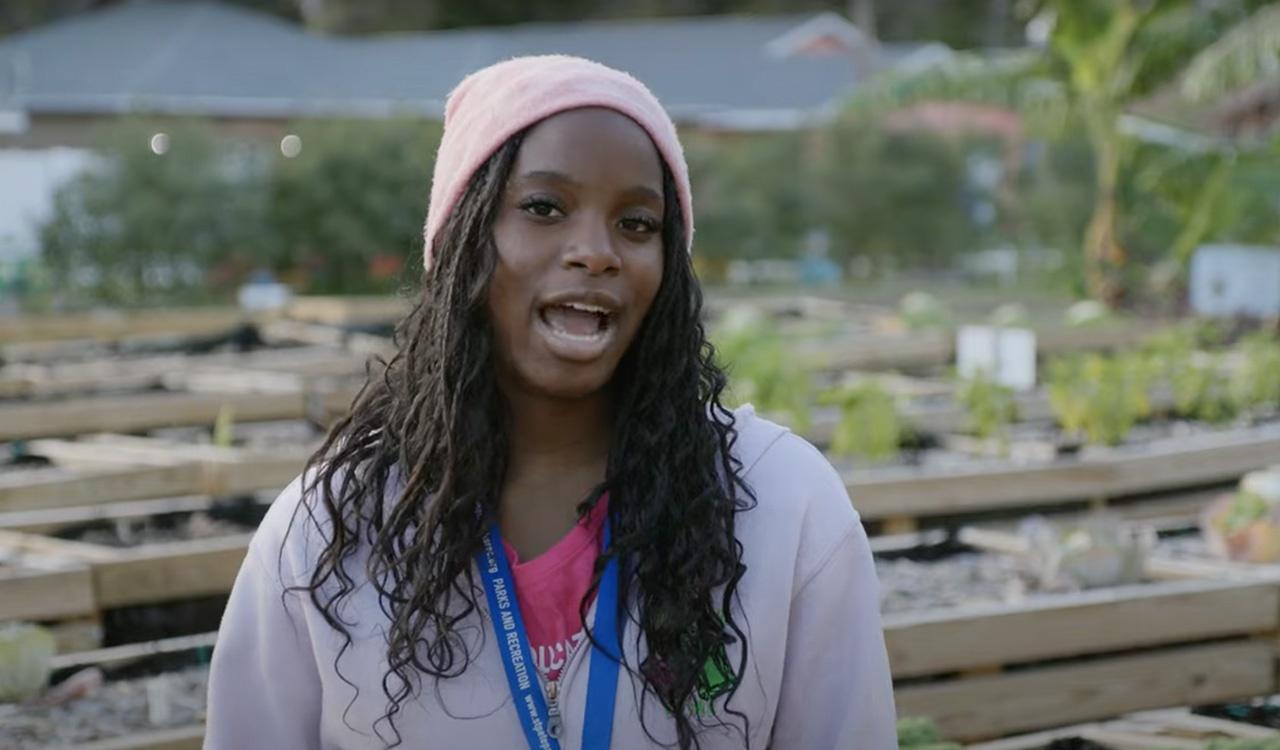 Interview with a volunteer at St. Pete Youth Farm