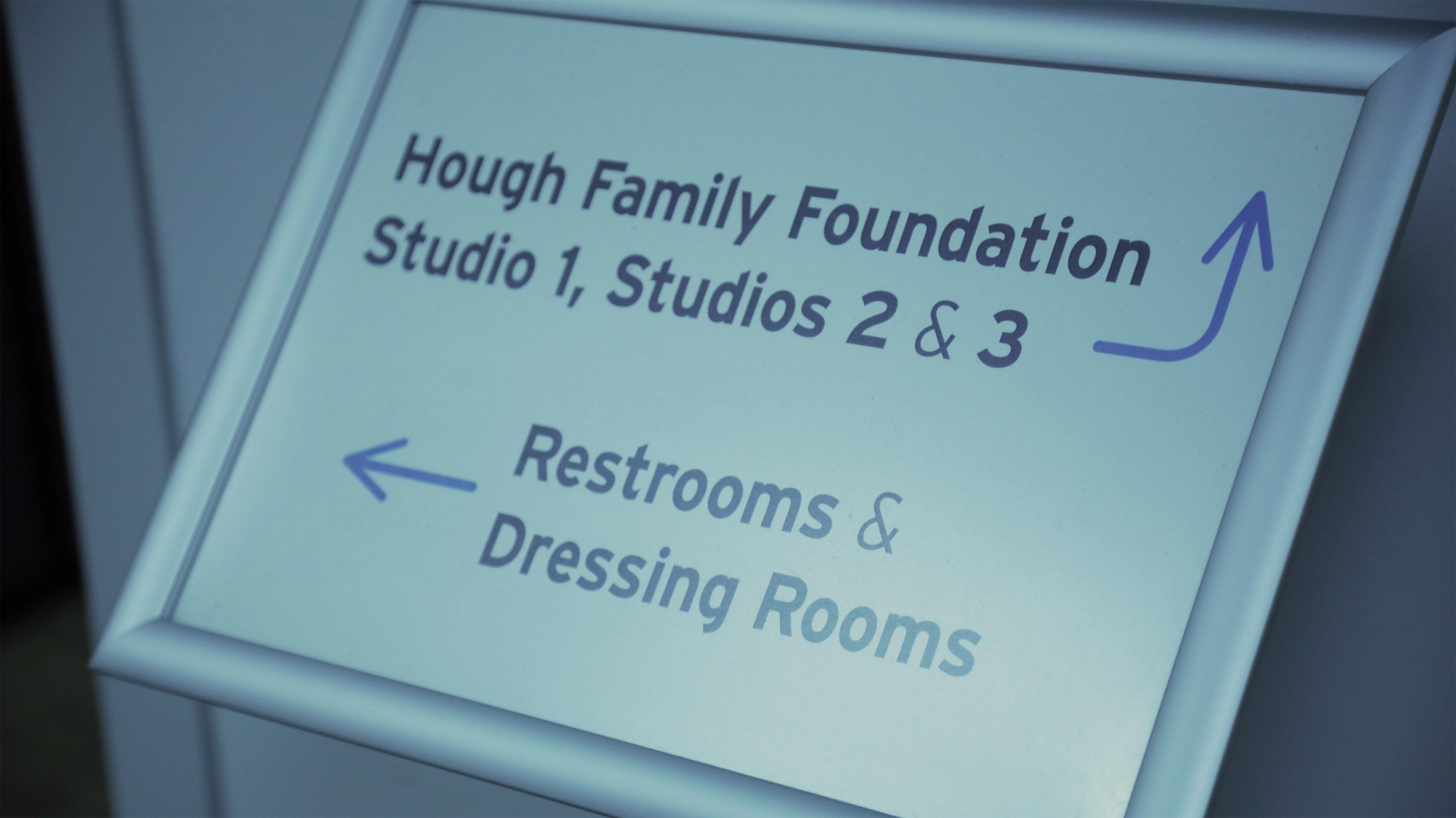 WEDU Studios & Facilities - Hough Family Foundation Studio 1, Studios 2 and 3, Restrooms and Dressing Rooms