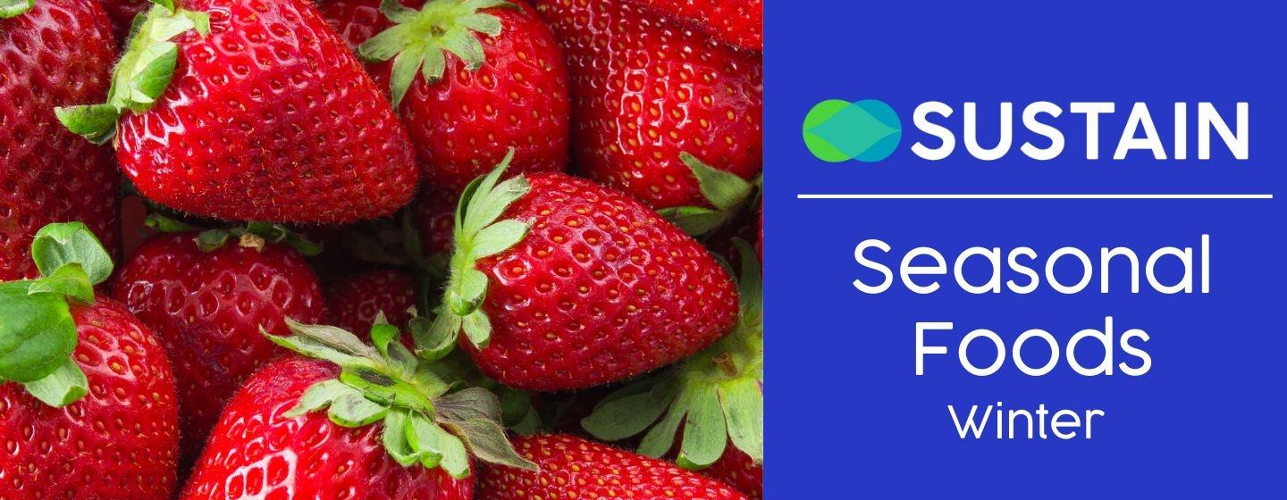 Strawberries - Sustain Seasonal Foods Winter