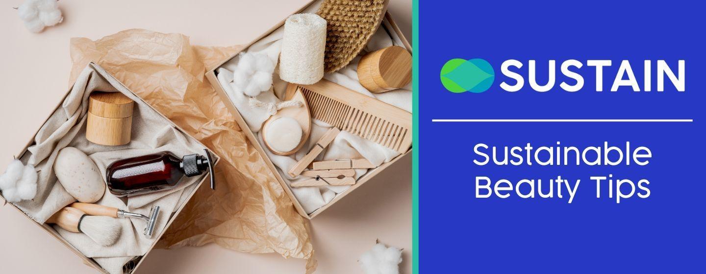 Beauty care products in sustainable packaging