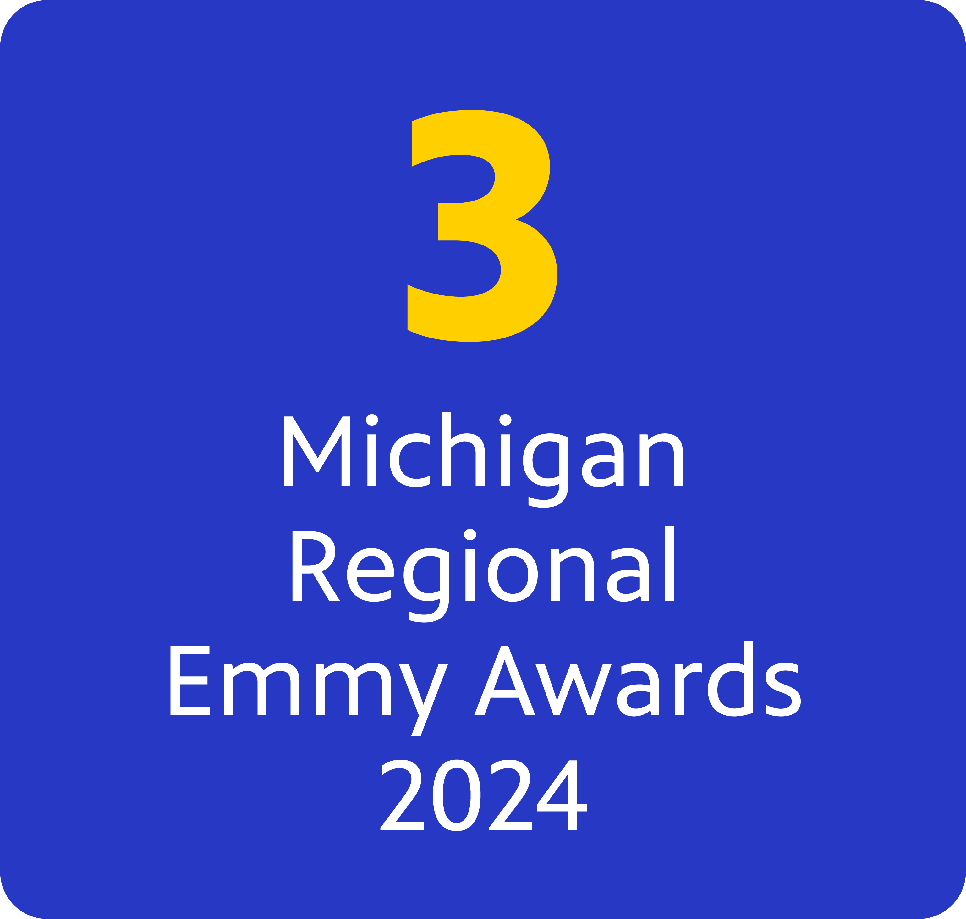 3 Michigan Regional Emmy Awards 2024