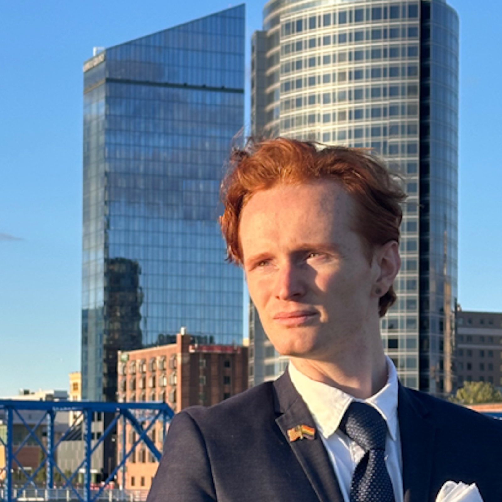 a portrait of candidate Rickie Kreuzer