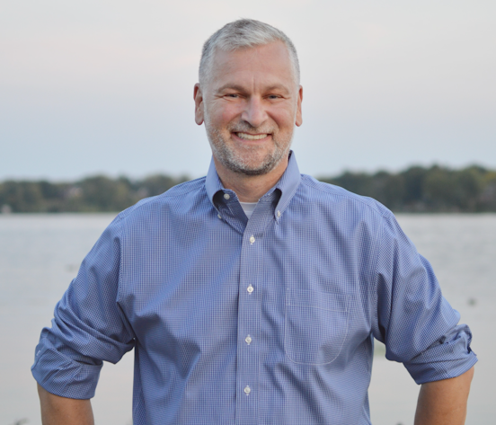 a portrait of candidate Phil Skaggs