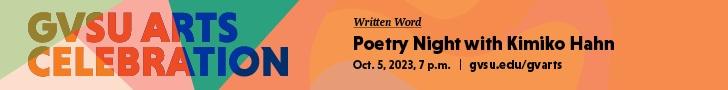 GVSU Arts Celebration Poetry Oct. 5