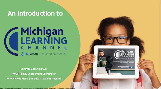 An introduction to Michigan Learning Channel - Student with Tablet