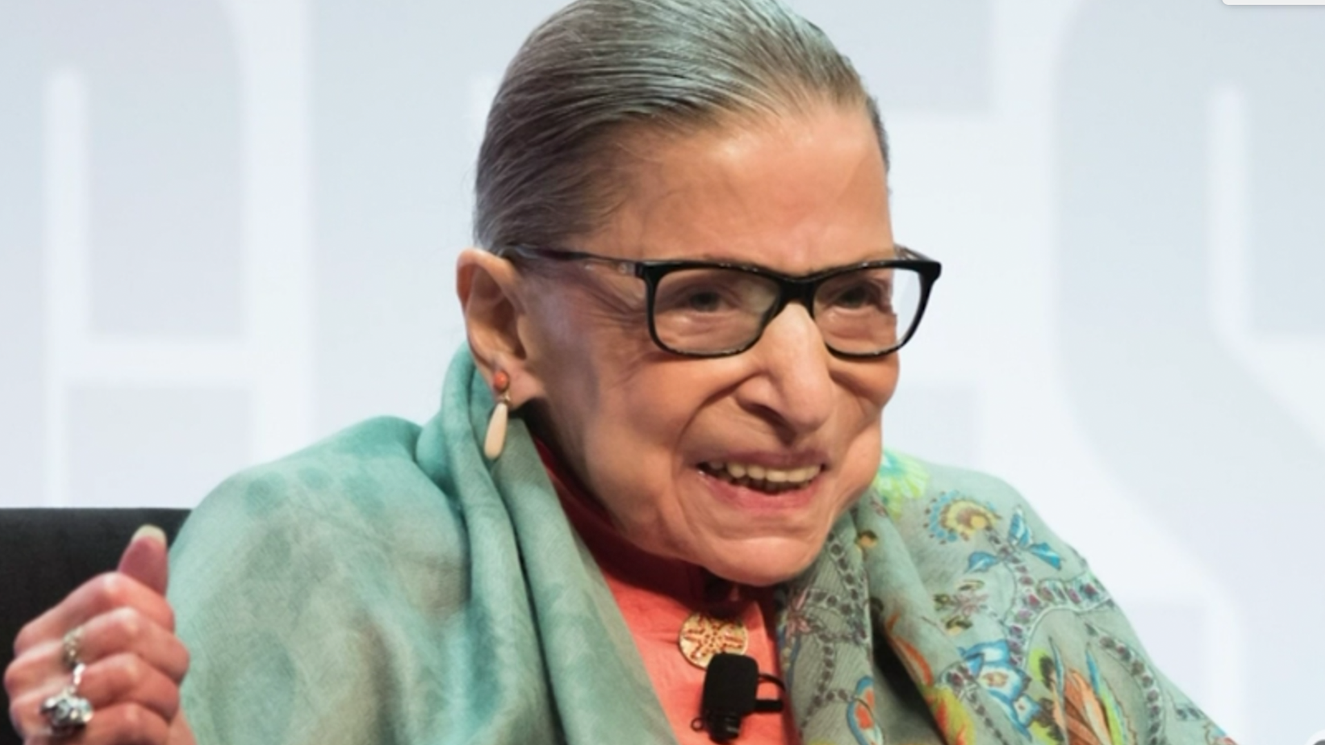 Former Supreme Court Justice Ruth Bader Ginsburg