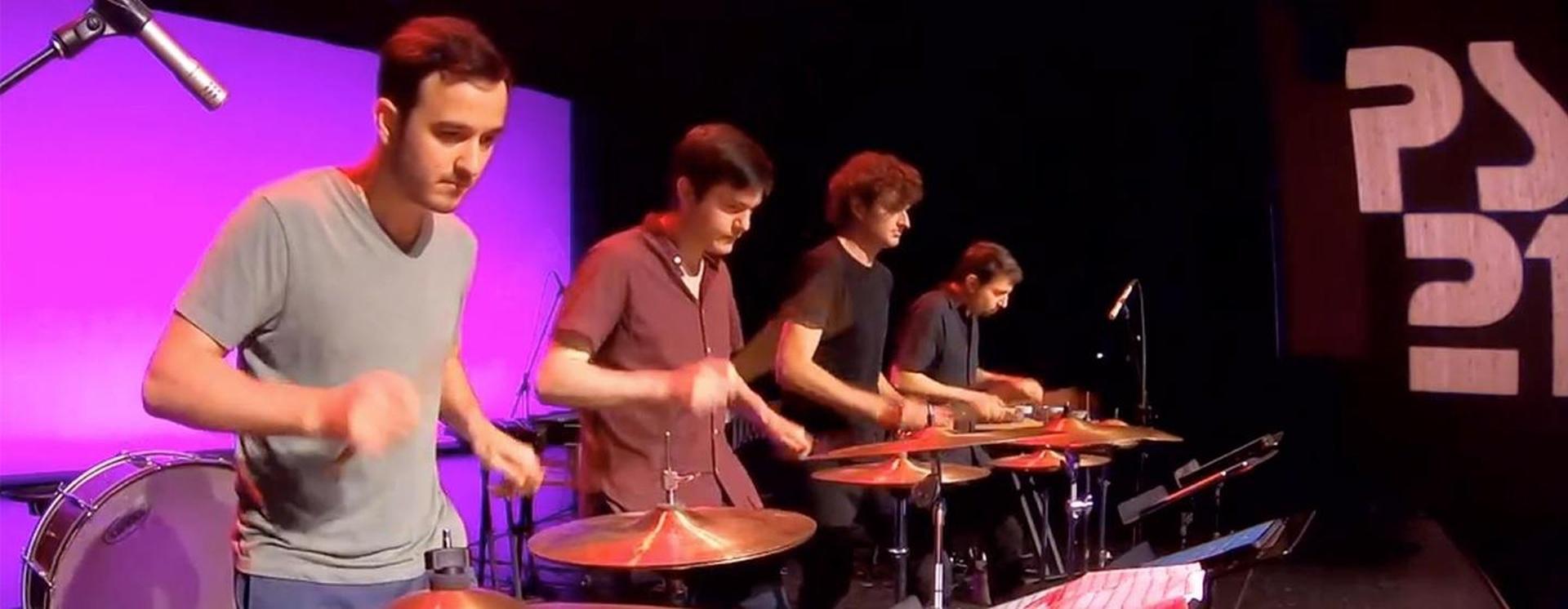 Sandbox Percussion on Andy Akiho's Seven Pillars Interactive Zoom Event