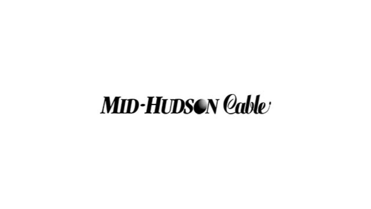 The Mid-Hudson Cable logo in black, retro-styled serif type.