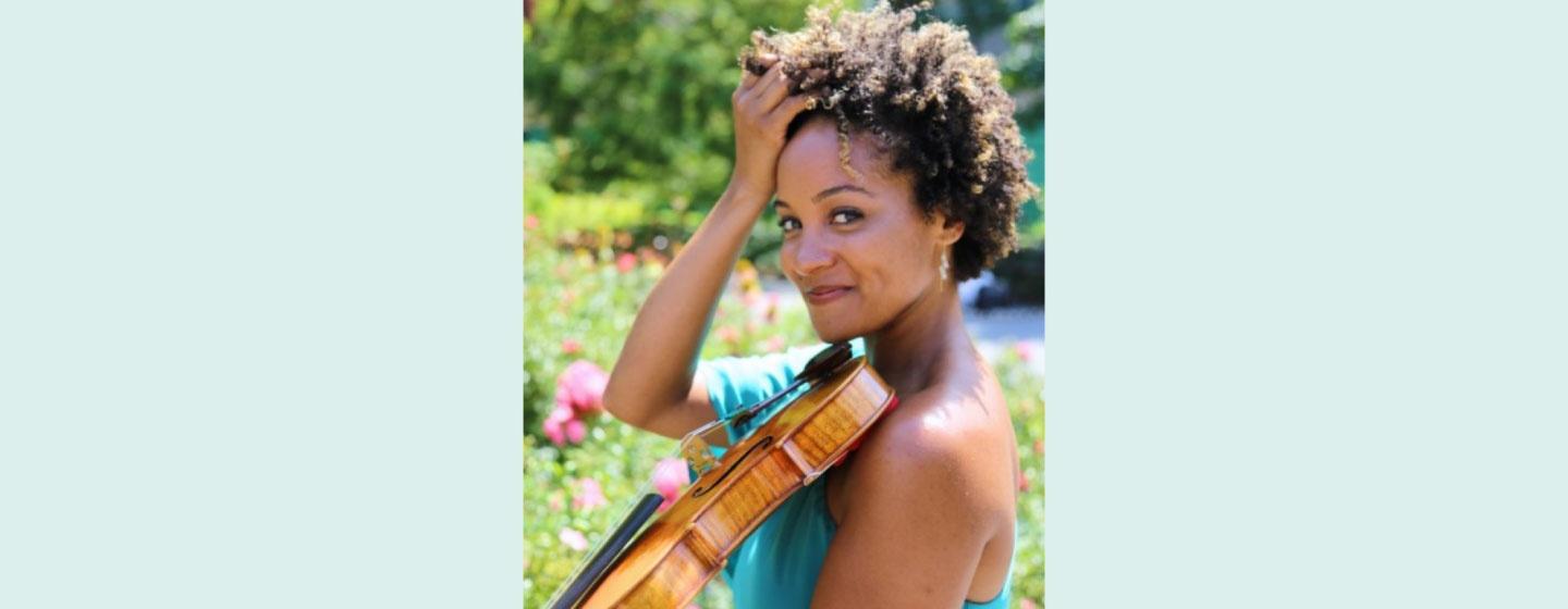 American violinist Melissa White