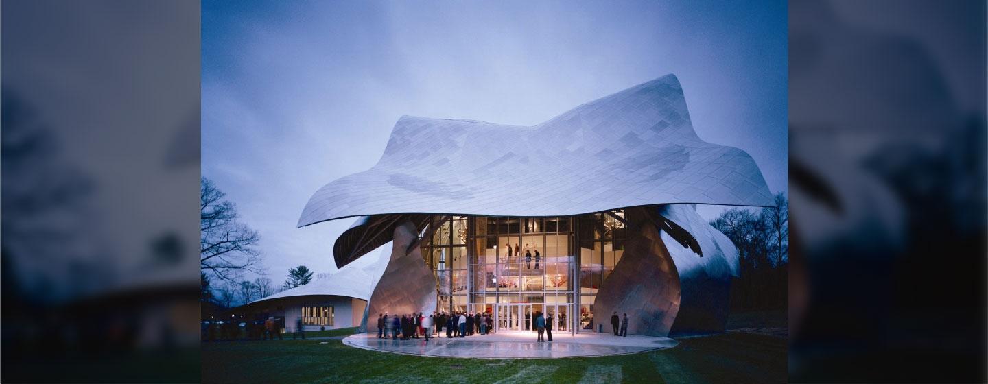 The Richard B. Fisher Center for the Performing Arts at Bard College.