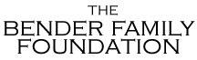 The Bender Family Foundation Logo in black copperplate gothic font