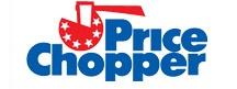 Price Chopper Logo in blue and red with a red axe logo mark