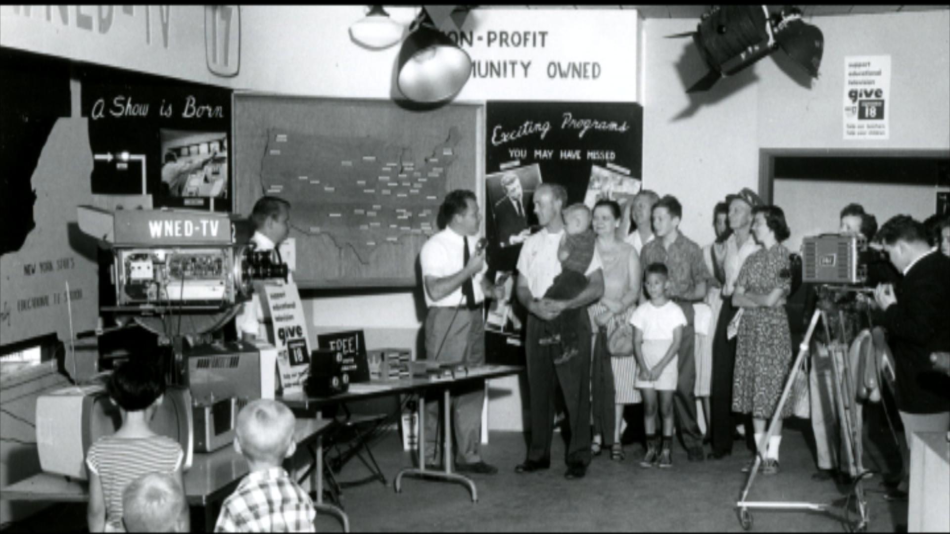 WNED PBS Open House at the Erie County Fair 1959