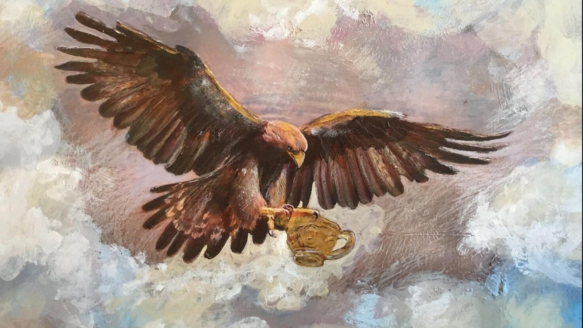 Jupiter's eagle and golden cup