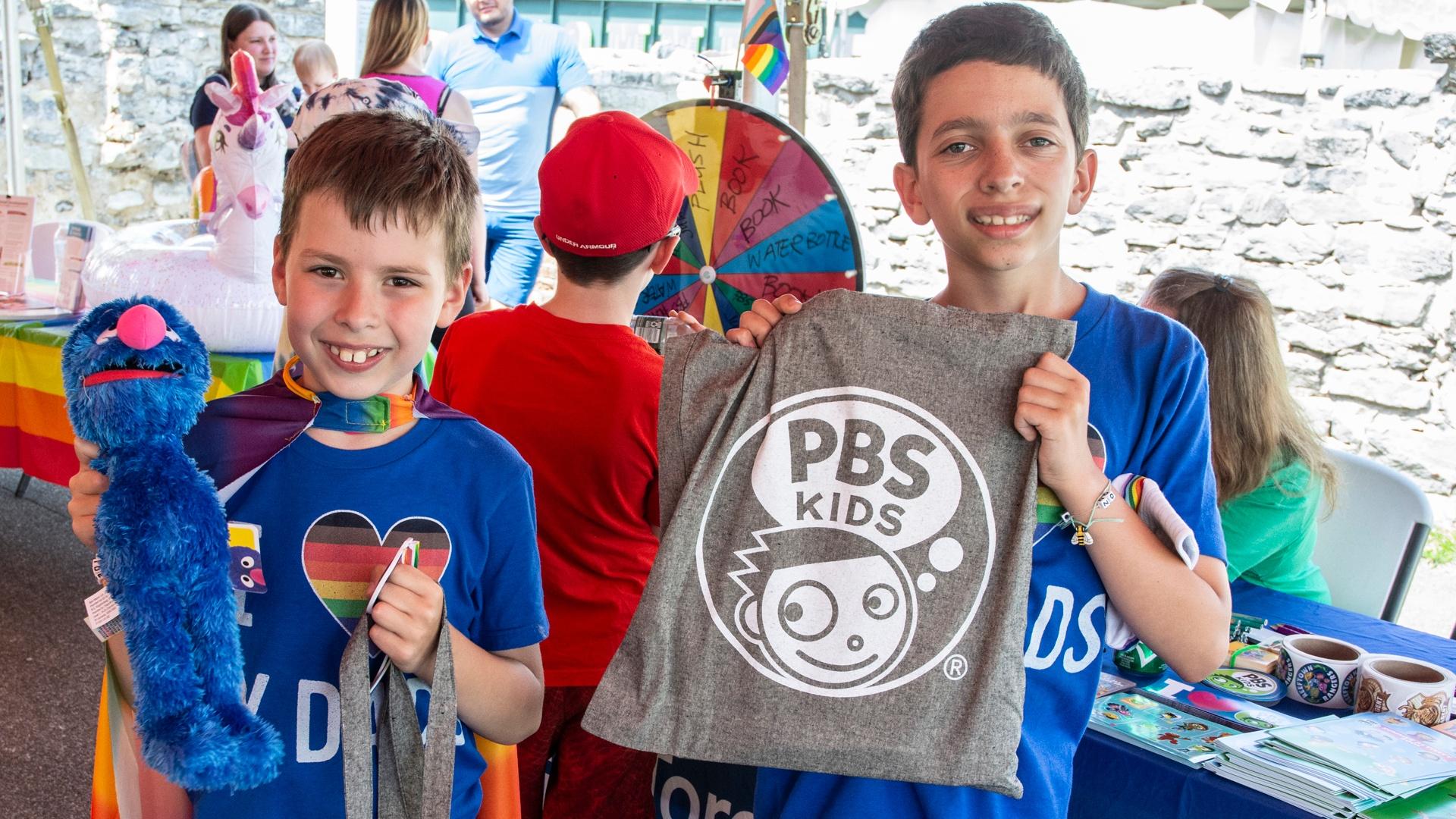 PBS KIDS at Pride Festival