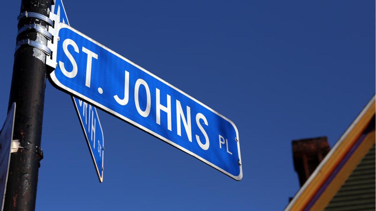 St. Johns Place street sign