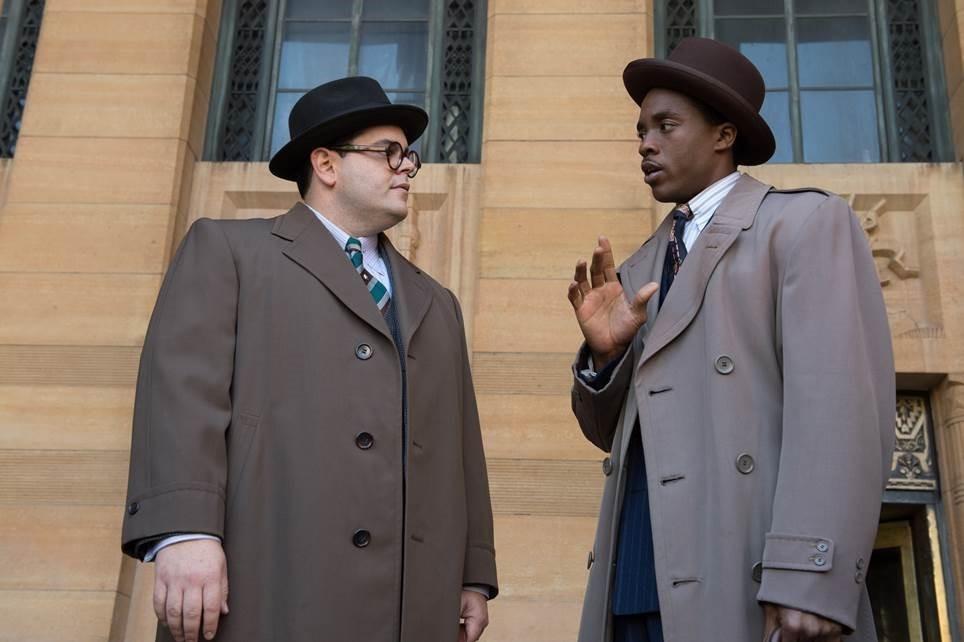 Starring Chadwick Boseman  as legendary attorney and Supreme Court Justice Thurgood Marshall and Josh Gad as lawyer Sam Friedman. 