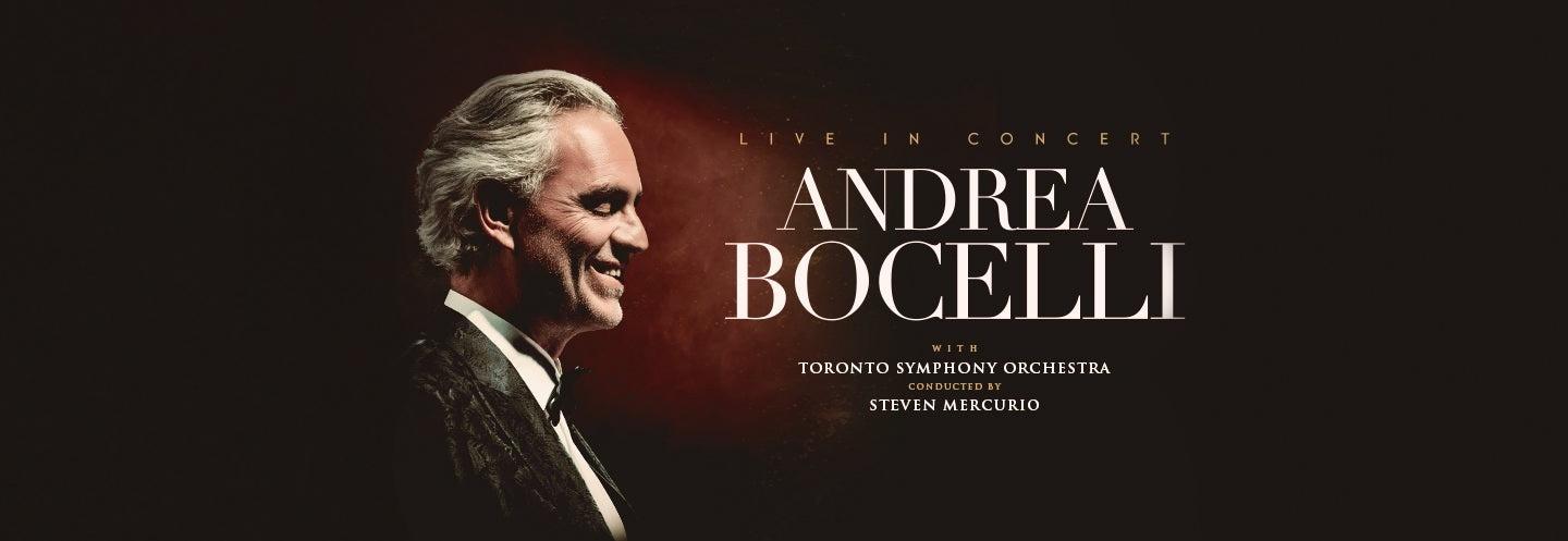 Live in Concert Andrea Bocelli with Toronto Symphony Orchestra