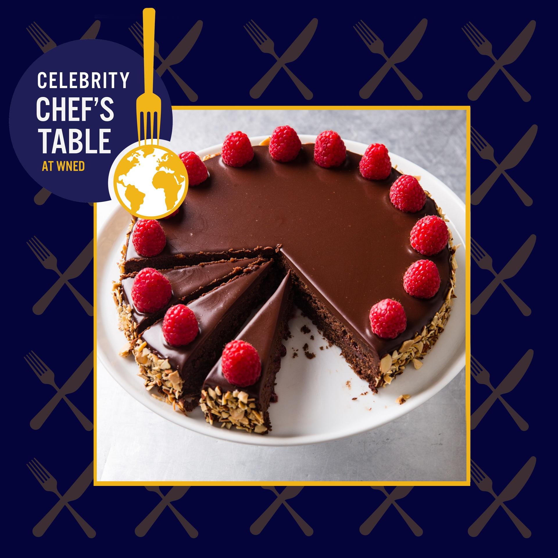 Celebrity Chef's Table Dessert Course: Chocolate-Raspberry Torte