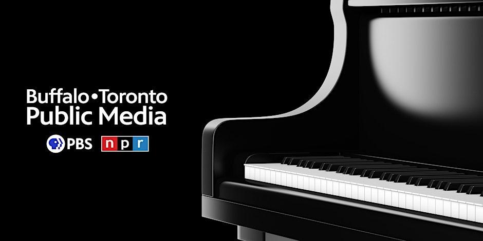 A black piano and the BTPM logo