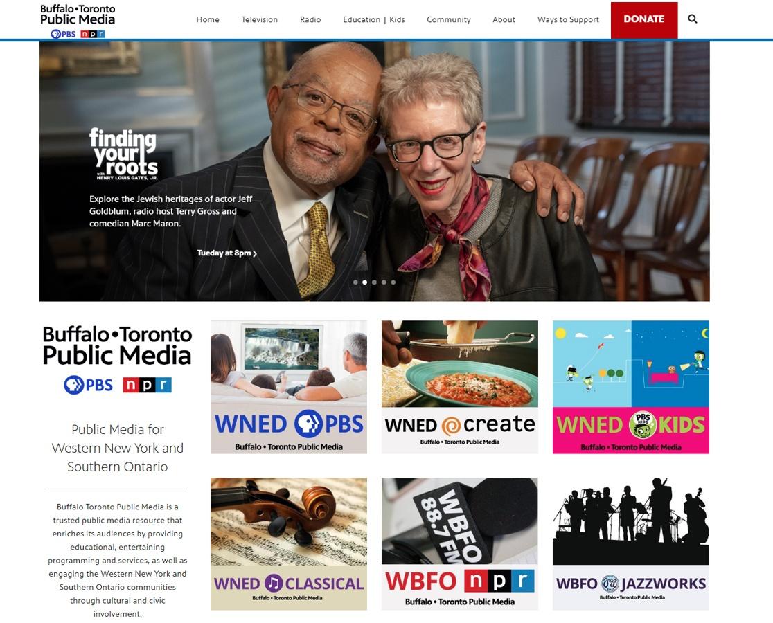 wned.org home page