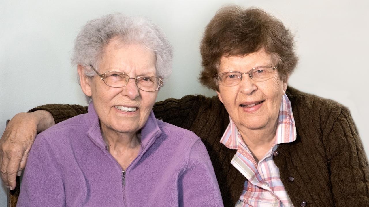 Irene Dwigans and Norma Jean Lamb