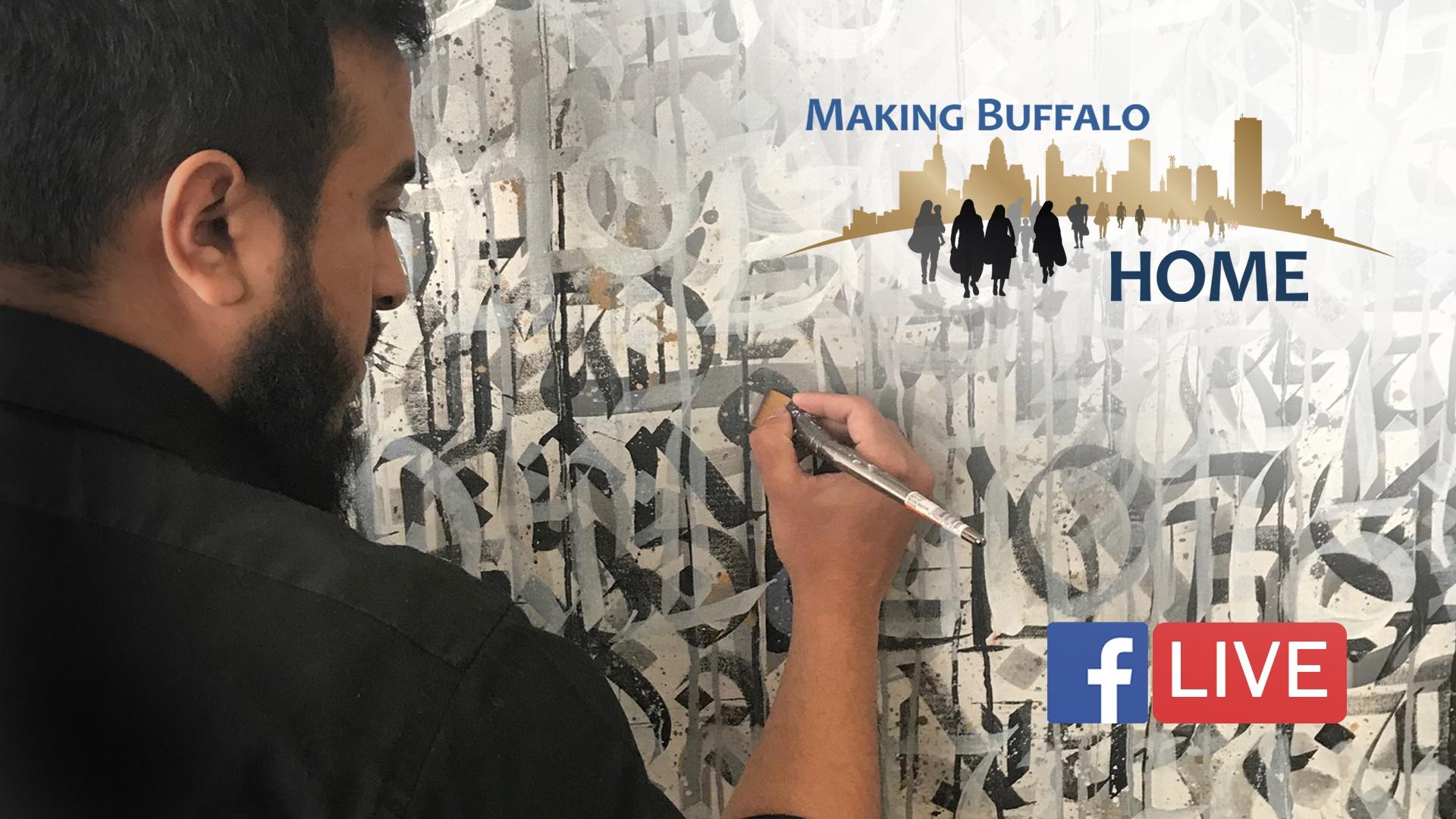 Artist Muhammad Zaman is Making Buffalo Home