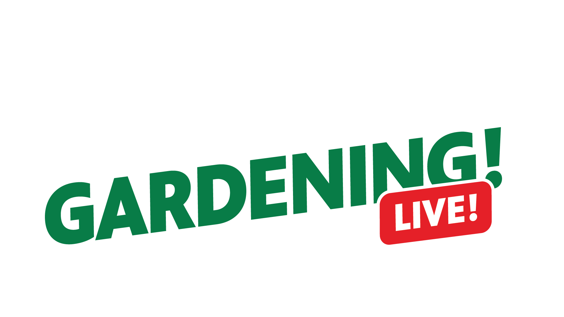 Now We're Gardening LIVE! logo