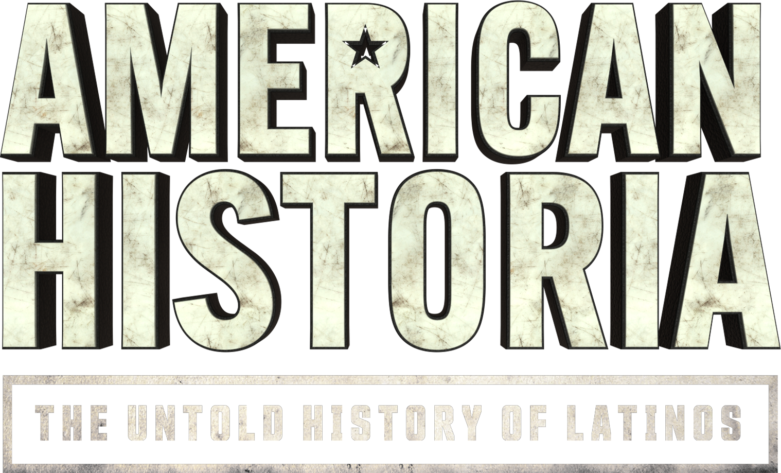 AMERICAN HISTORIA: THE UNTOLD HISTORY OF LATINOS logo