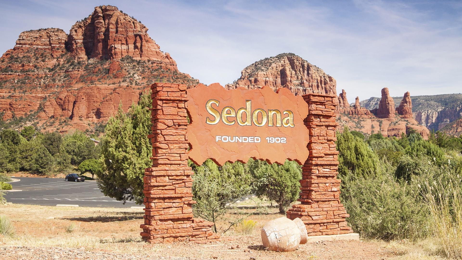 entrance to Sedona