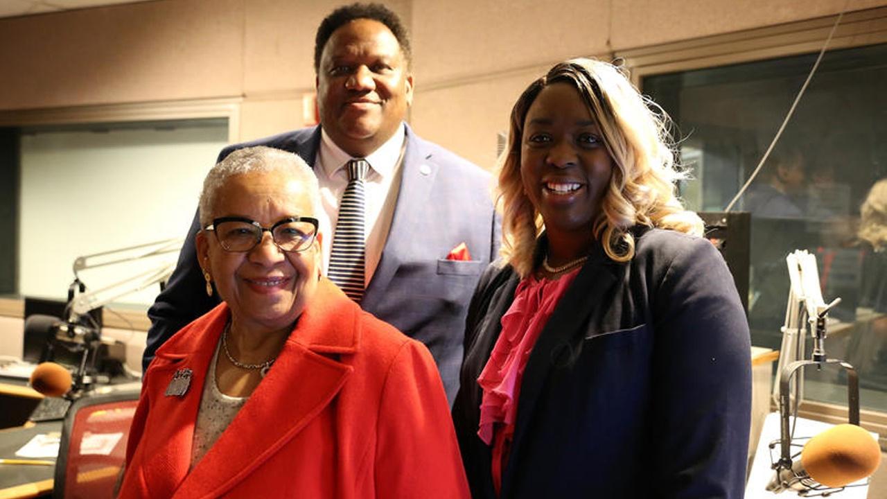 Dr. Barbara Seals Nevergold, Terrance Heard and Nina Heard