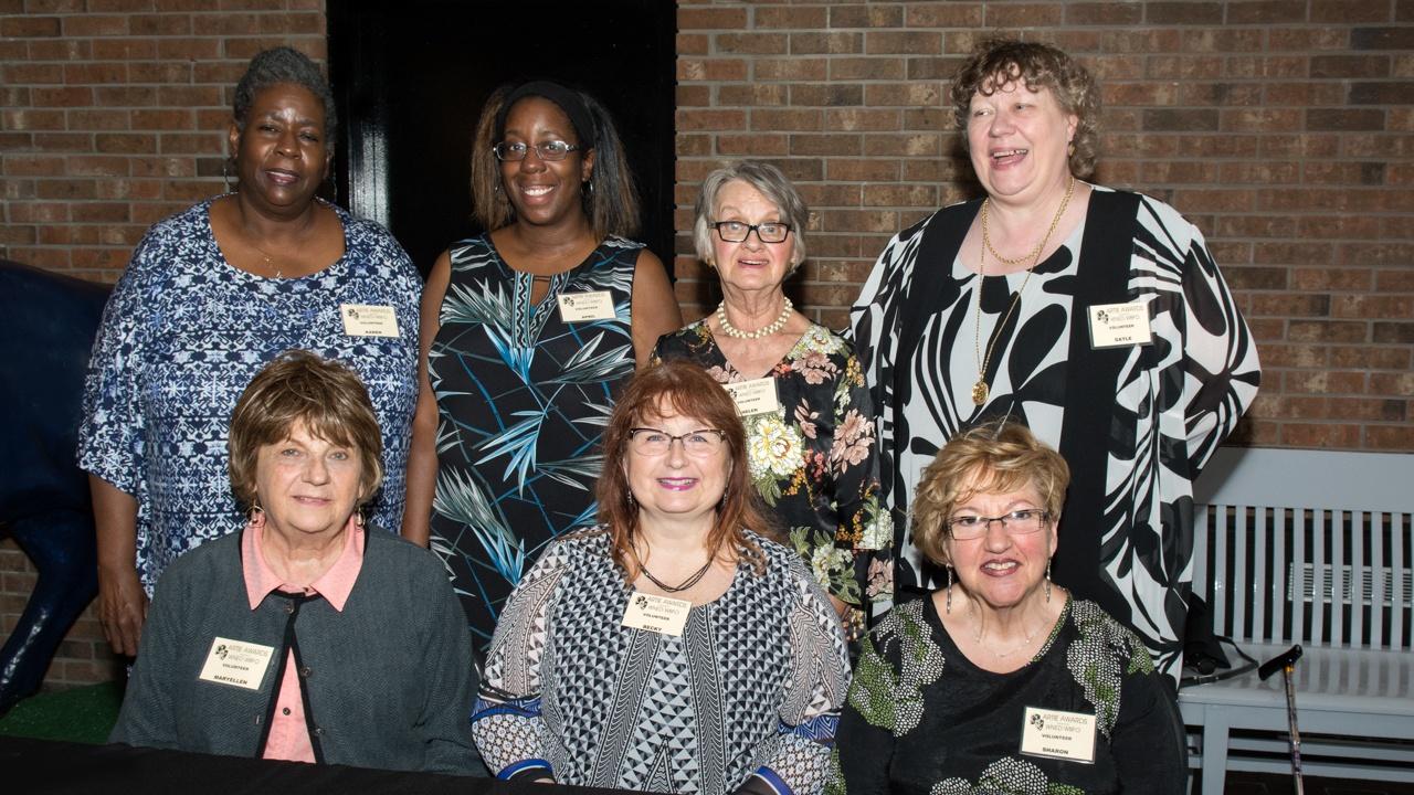 Volunteering at the 2018 Artie Awards - We thank our volunteers for being such an important part of the WNED | WBFO family.