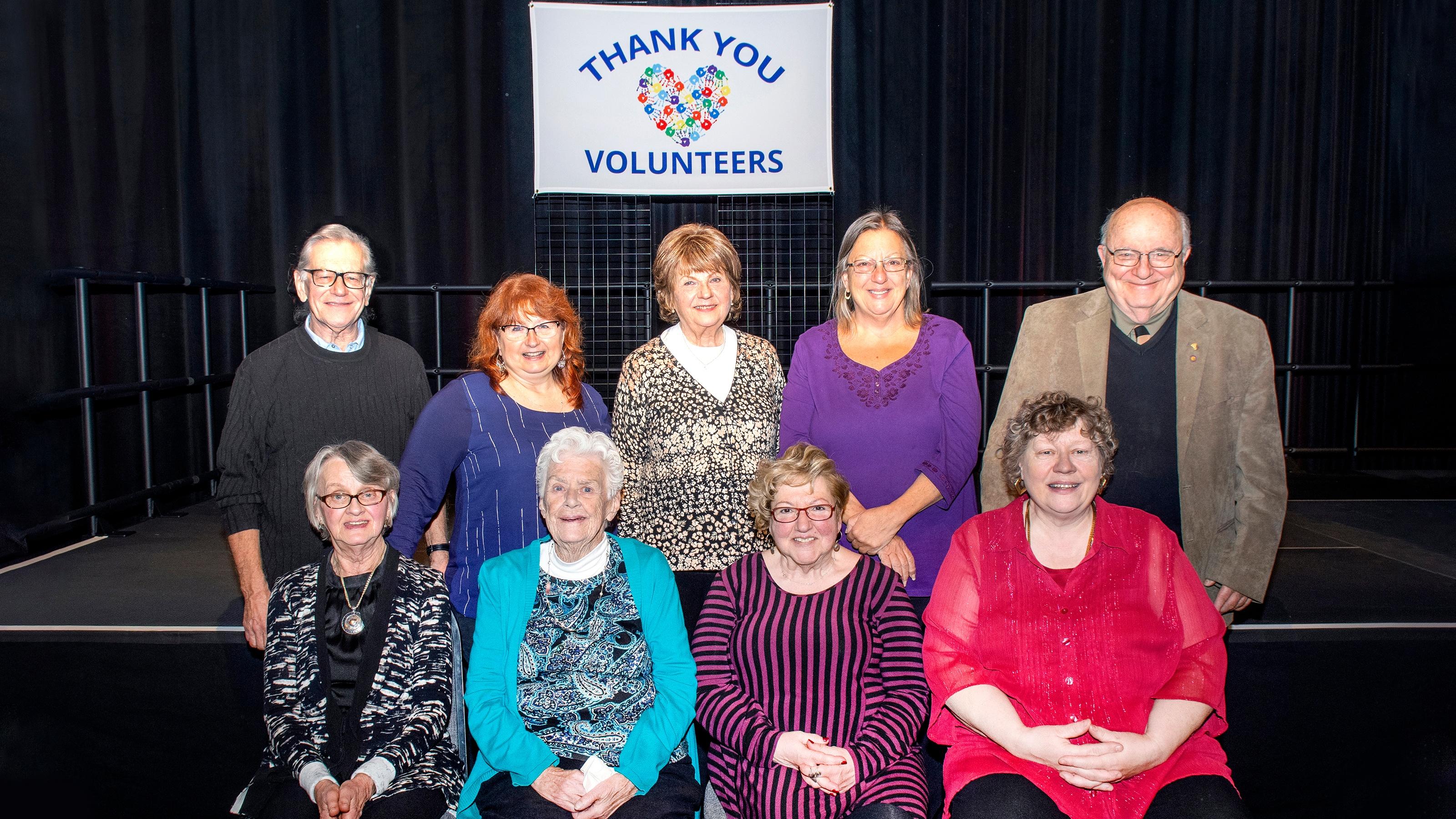 2017 Top 10 WNED | WBFO Volunteer; they have over 3,300 combined hours! So much of what we do would not be possible without the time, energy and talents of our many volunteers!